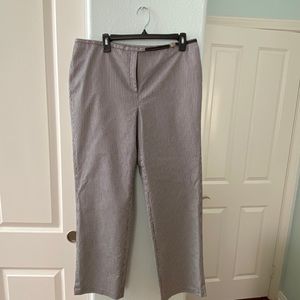 VINTAGE NWOT August Silk Straight-Leg Pants